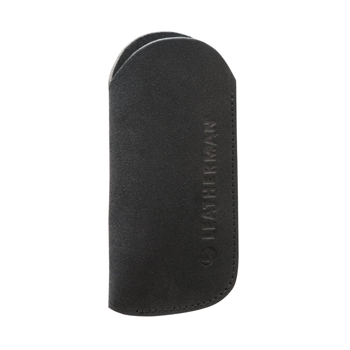 Leatherman Leather Sleeve - black leather, front - Nitecore Singapore