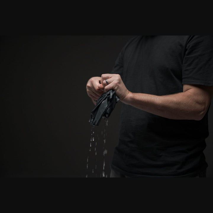 Ultralight Travel Towel Small in use