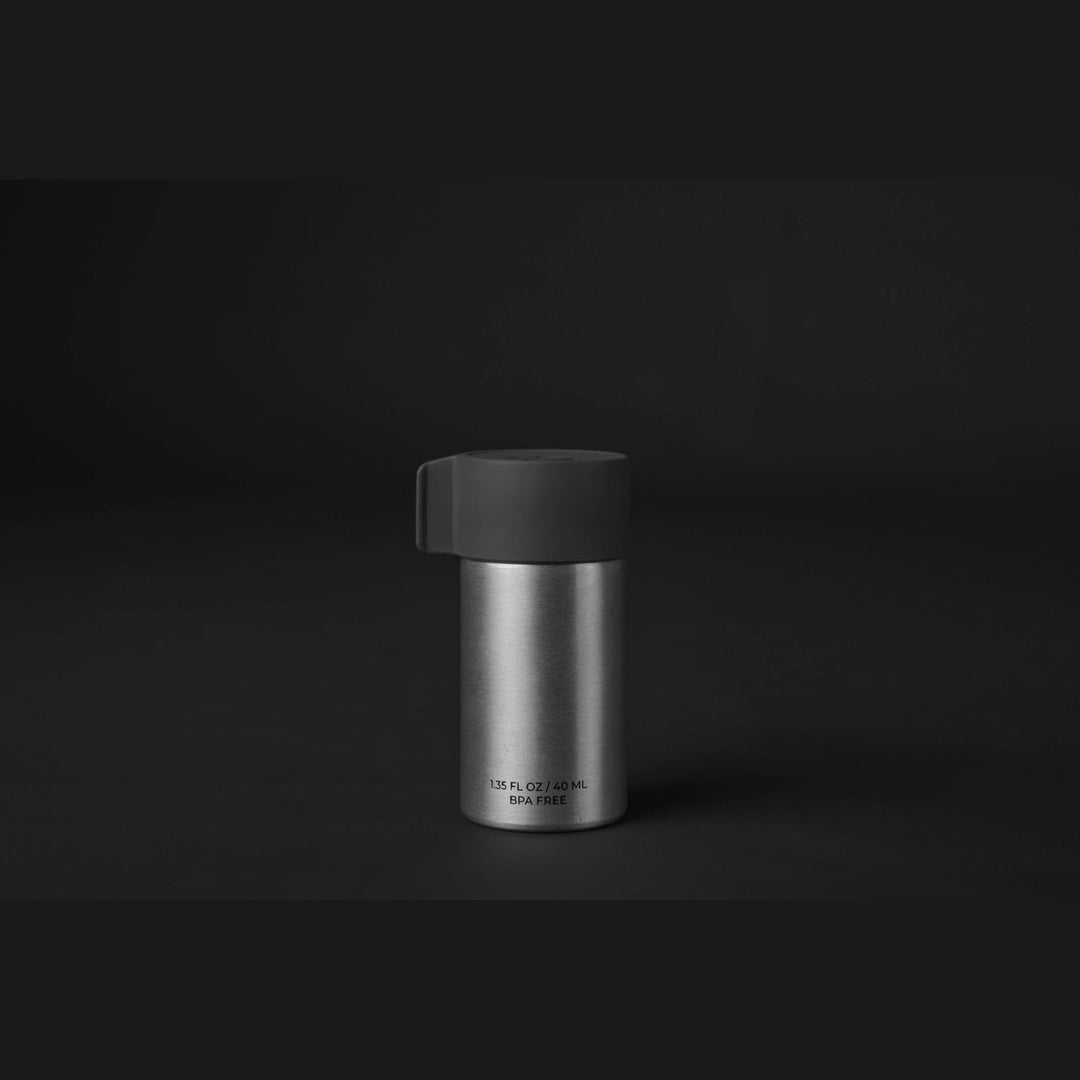 Waterproof Travel Canister 40ml in use