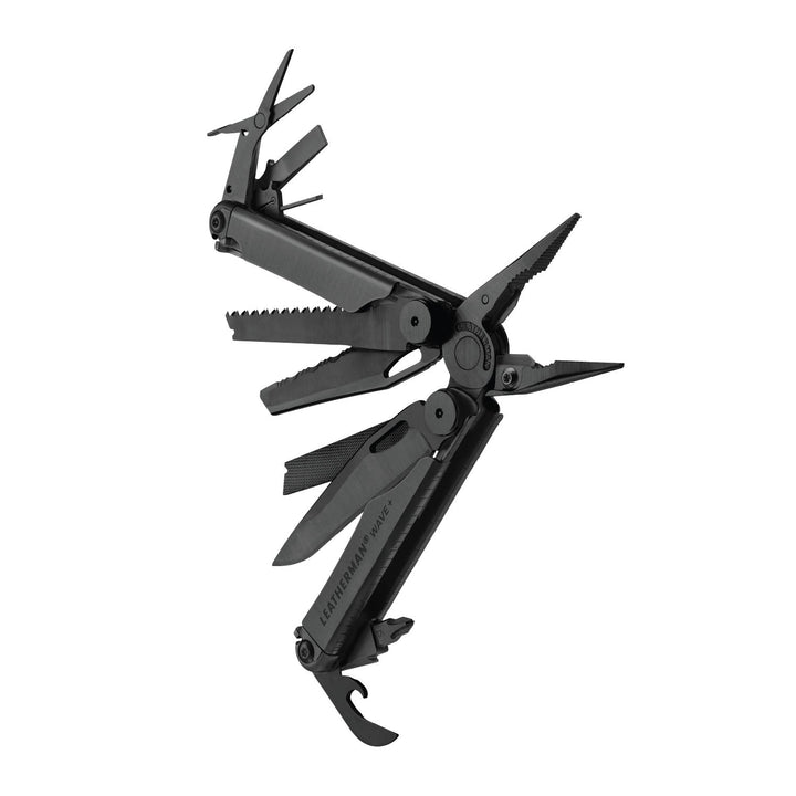 Leatherman Wave Plus - Black, tools fanned open - Nitecore Singapore