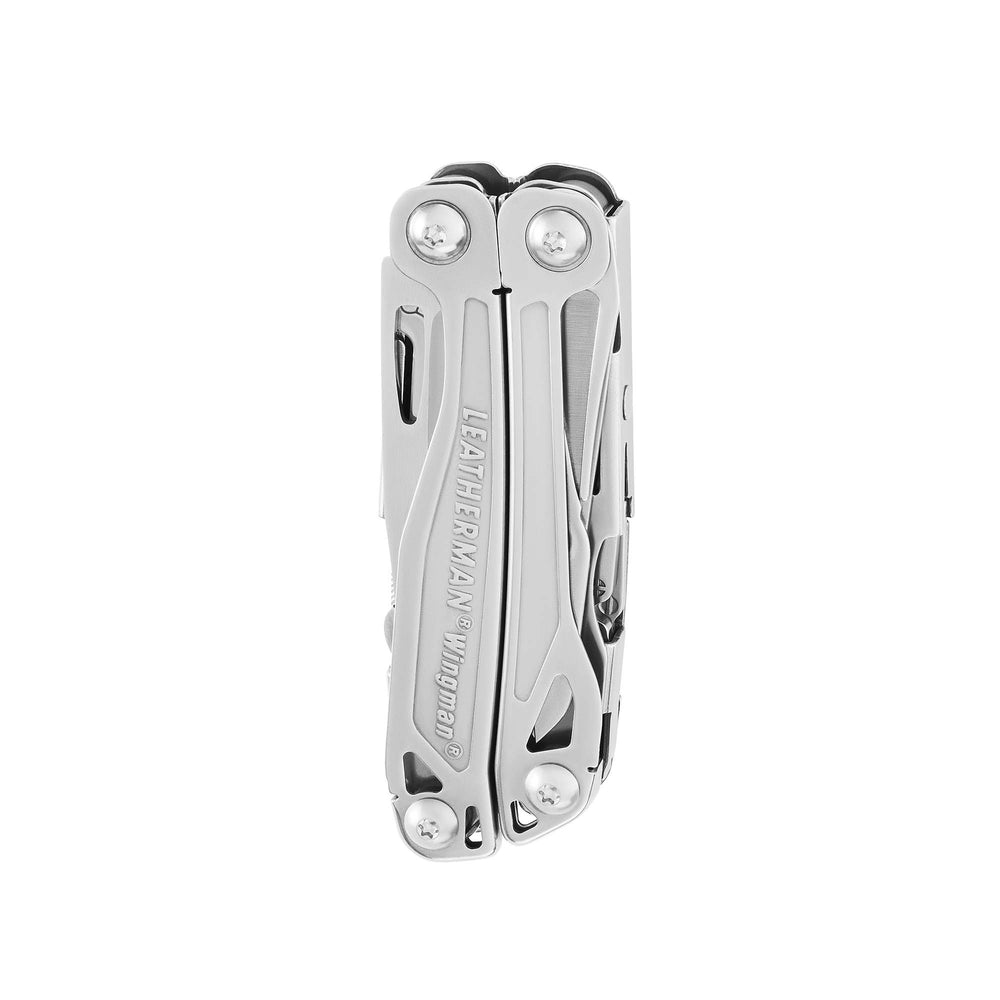 Leatherman Wingman - closed front, stainless steel - Nitecore Singapore