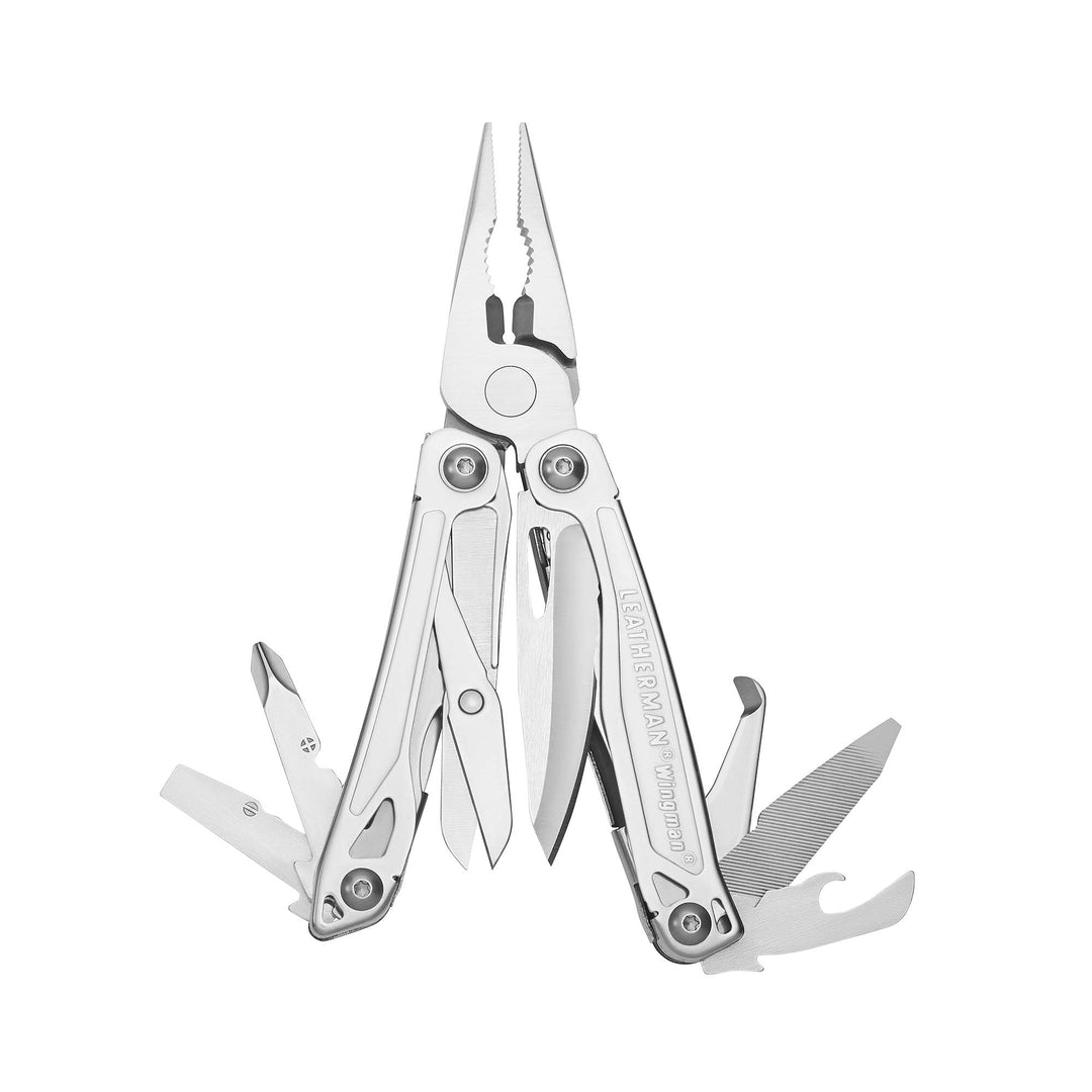 Leatherman Wingman - tools fanned open, stainless steel - Nitecore Singapore