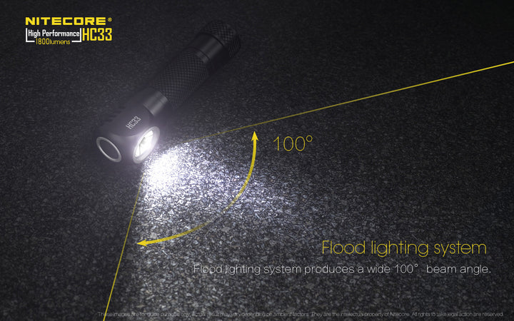 HC33 - 1800 lumens