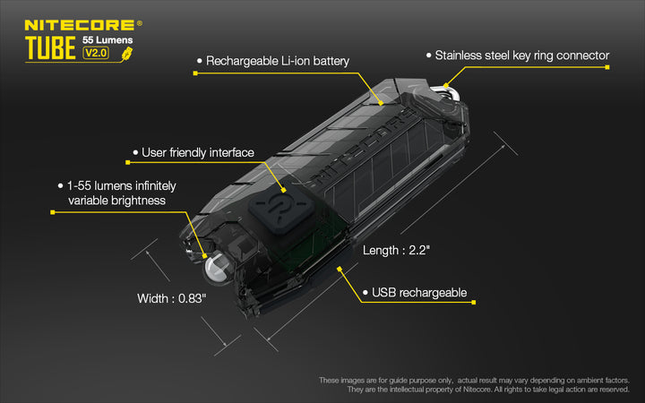 Tube 2.0 - 55 lumens