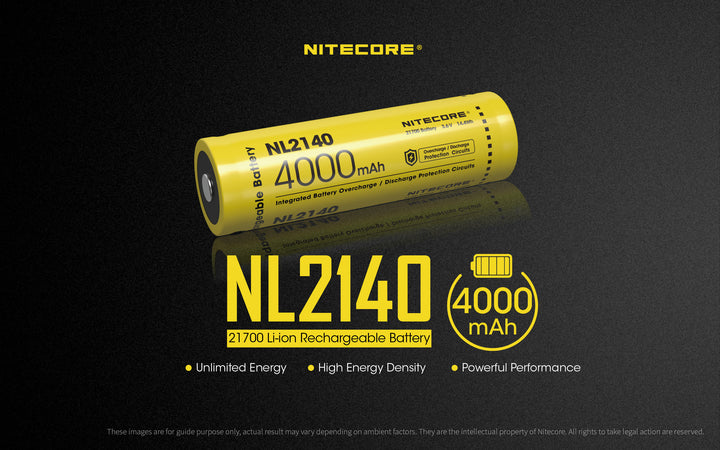 NL2140 (21700 - 4000mAh - 5A)