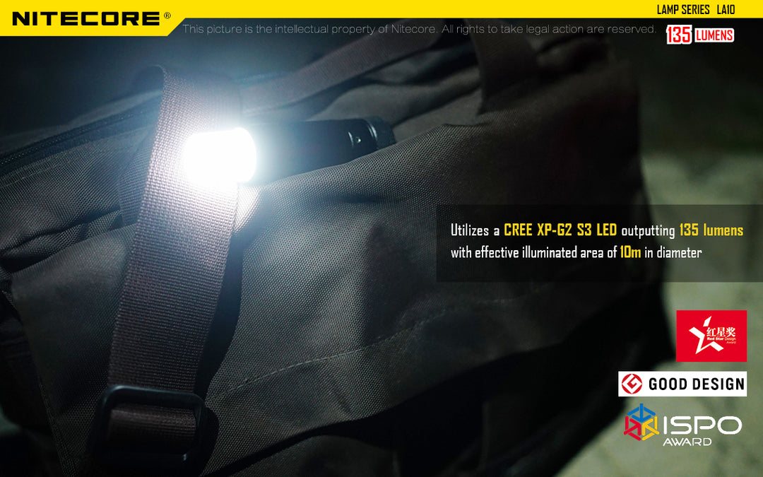 LA10 - 135 lumens