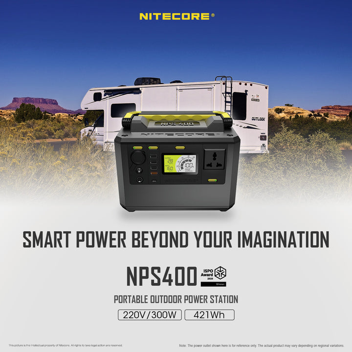 NPS400 (421Wh) Portable Power Station