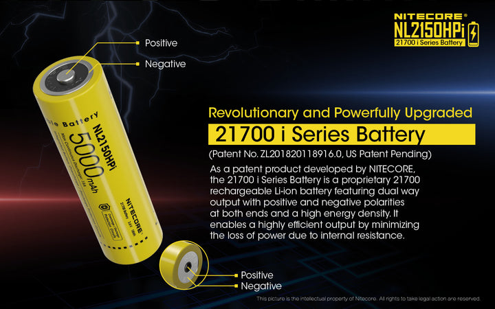 NL2150HPi (21700 - 5000mAh - 15A)