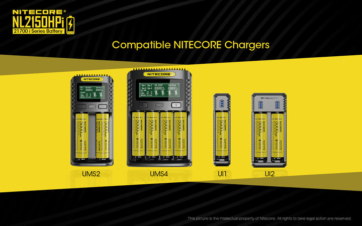 NL2150HPi (21700 - 5000mAh - 15A)