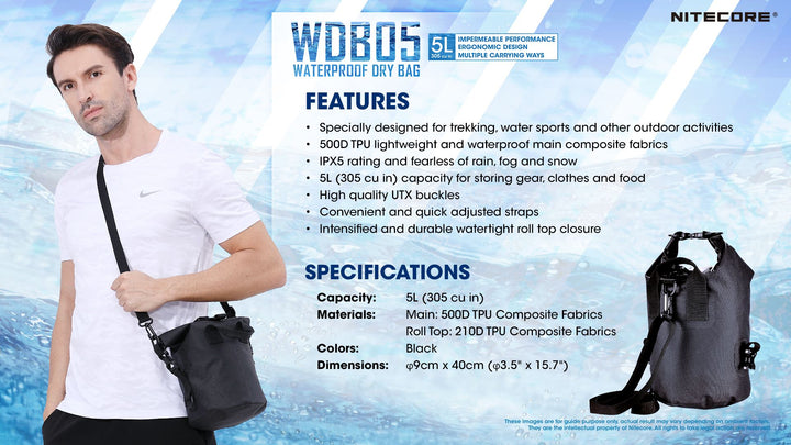 WDB05 - Waterproof Dry Bag 5L