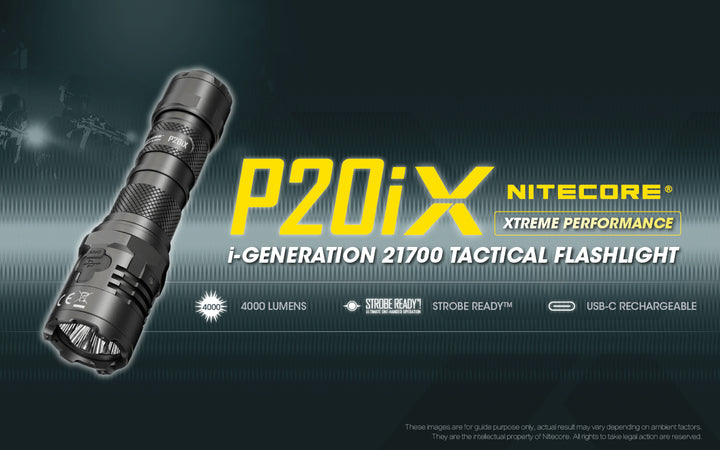 P20iX - 4000 lumens (Bundle)