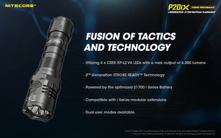 P20iX - 4000 lumens (Bundle)