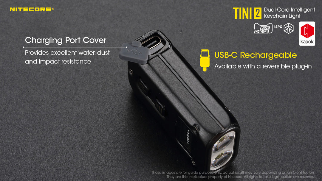 TINI 2 (Black) - 500 lumens