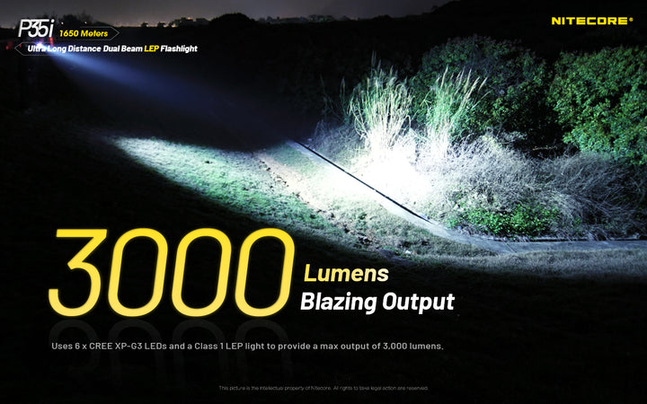 P35i - 3000 lumens LEP